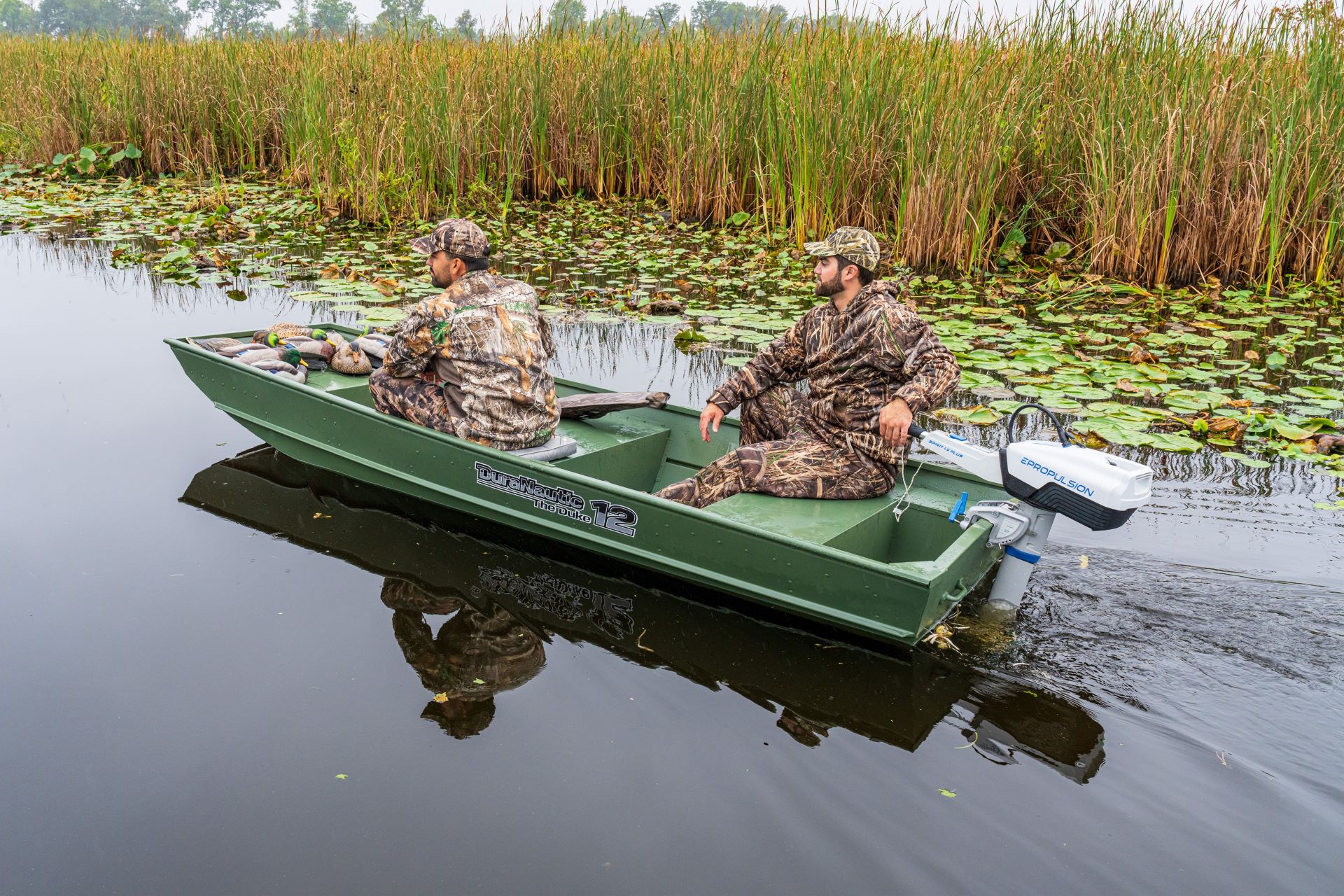 ePropulsion Spirit 1.0 Plus on DuraNautic Utility Boats