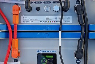 E Battery Bridging Cable 0.15m (Positive and Negative)