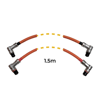 G Battery Bridging Cable 1.5m (Positive and Negative)