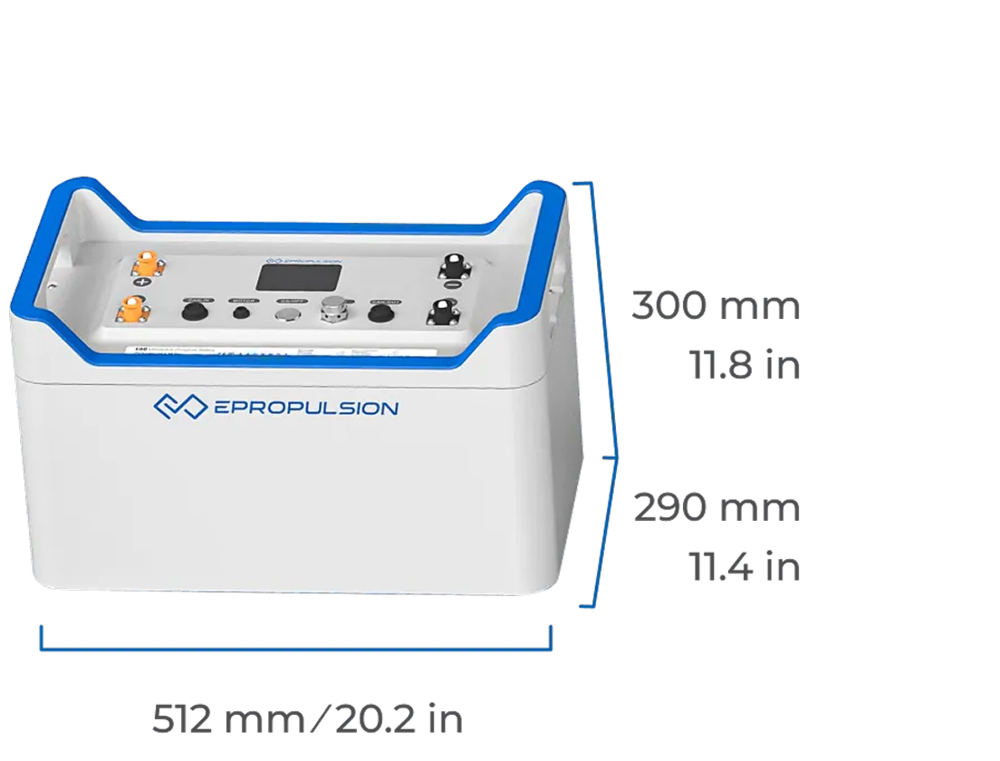 ePropulsion E60 Dimensions