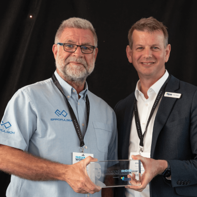 ePropulsion Wins Innovation Showcase Award at Seawork 2023