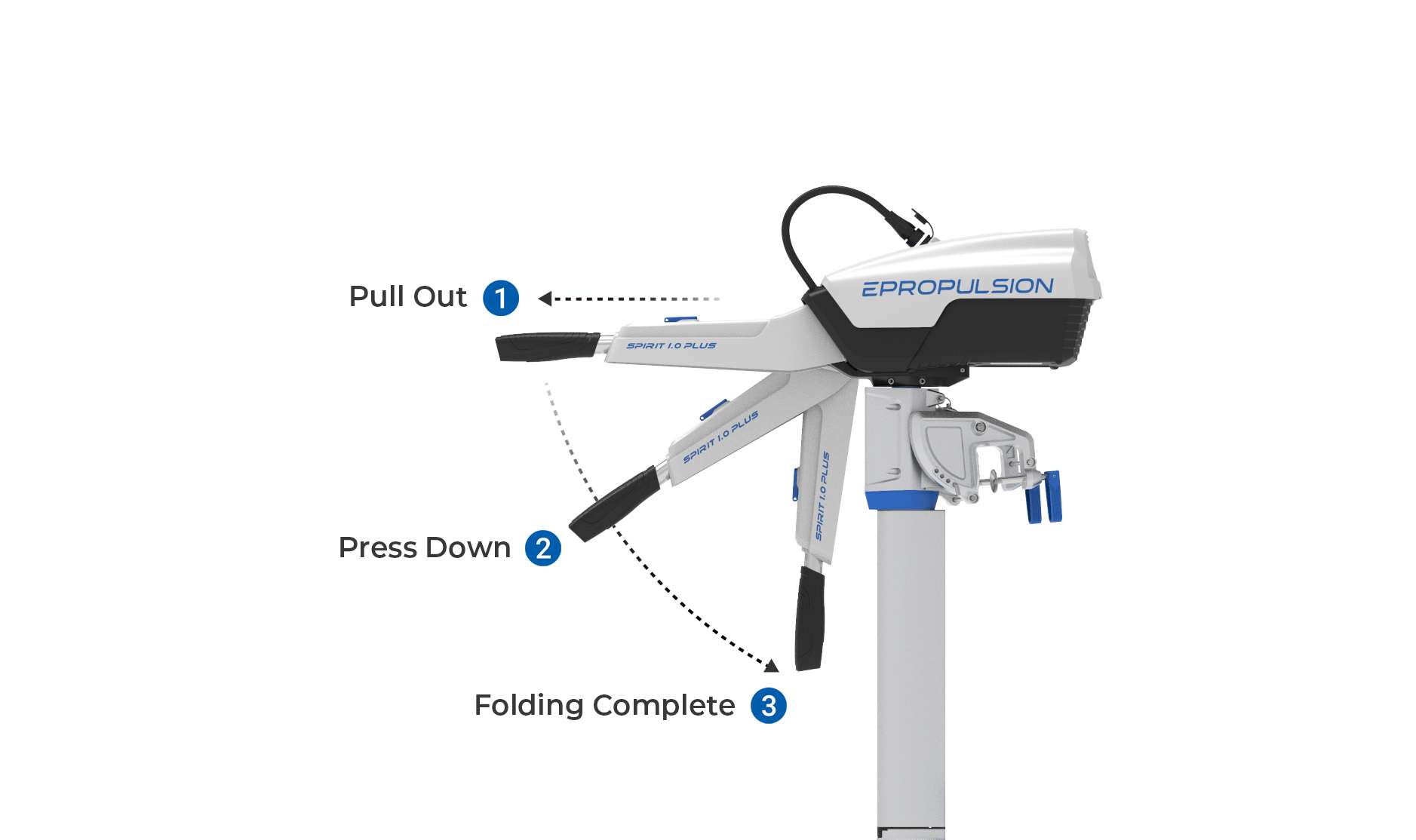 Electric Outboard Motor-boat electric motor-lightweight motor