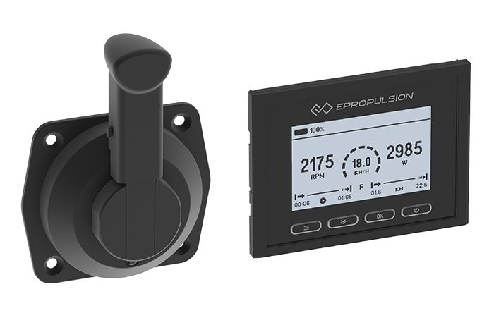Evo Side Mount Control-electric motor control-outboard motor Control