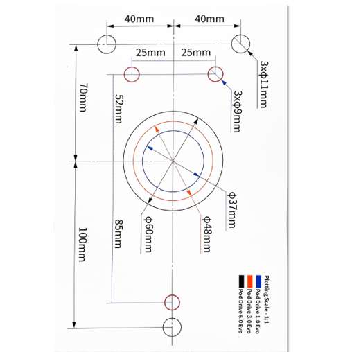 Fixing guide for Pod drive by ePropulsion