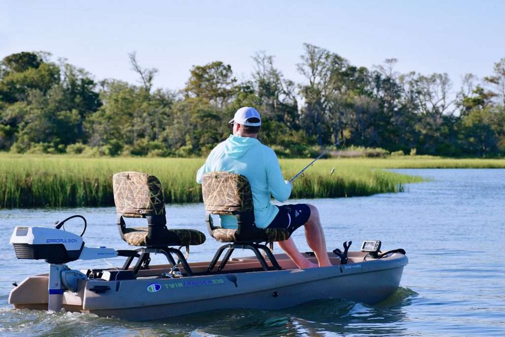 Small Boat and Electric Motor Bundle