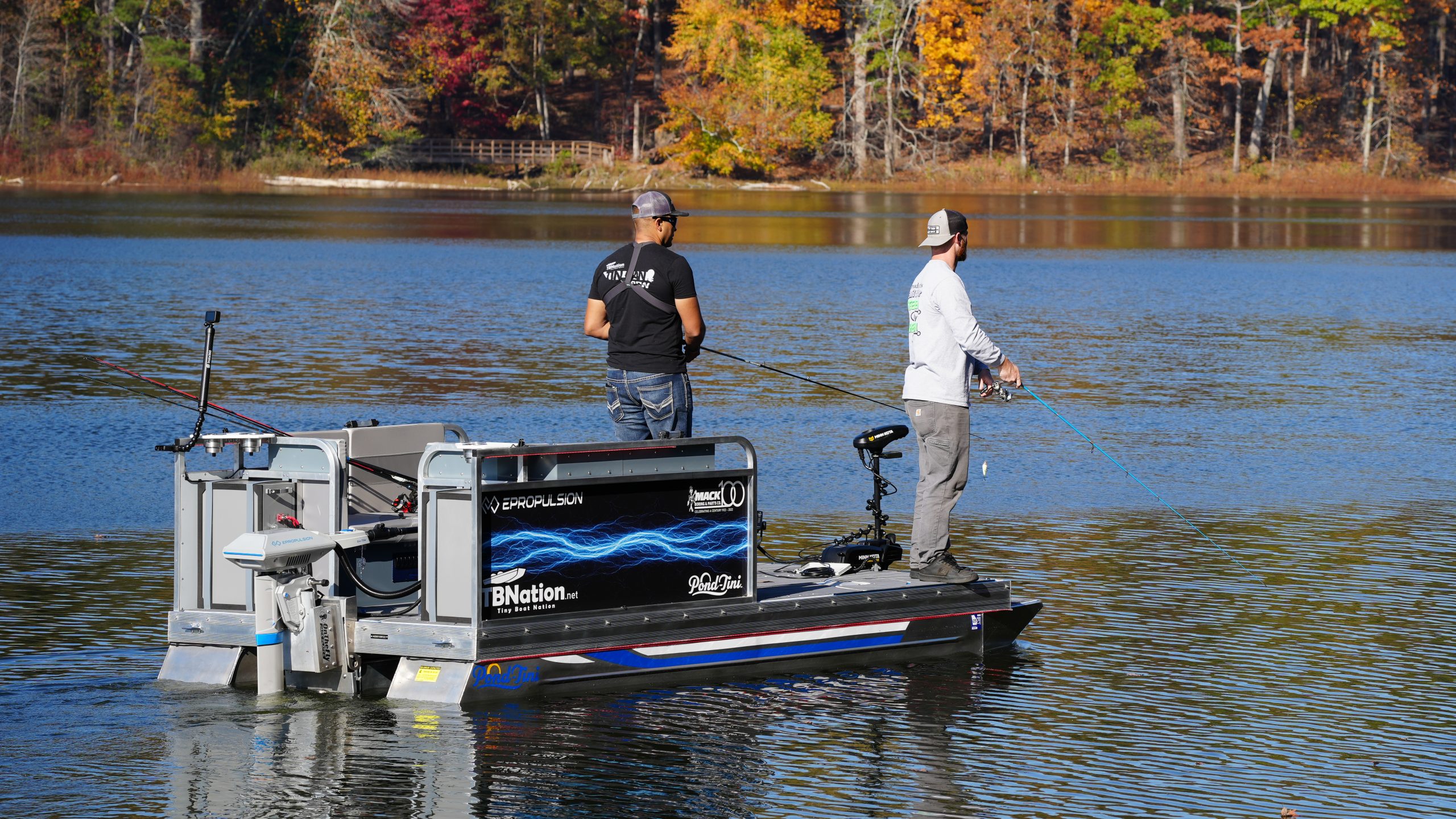 ePropulsion Partners with Tiny Boat Nation to Showcase the Pontoon  Electrification