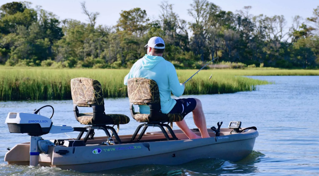 ePropulsion Electric Motor on Fishing Boat
